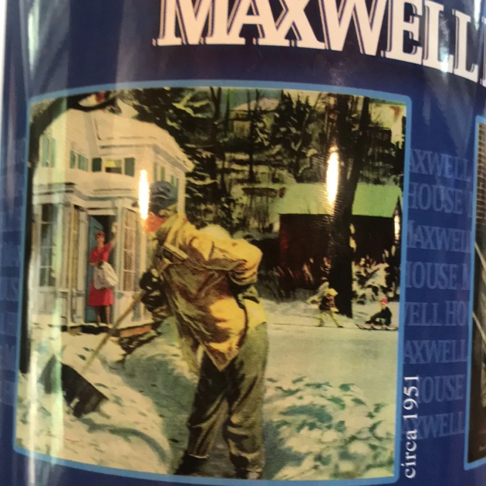 Maxwell House Coffee Canister Tin